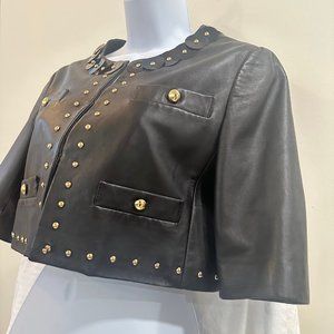 Moschino Leather Jacket